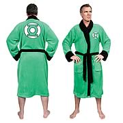 Green Lantern Fleece Bath Robe
